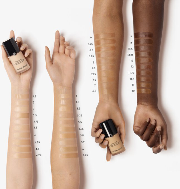 Тональна основа Giorgio Armani Luminous Silk 5.8 Medium Golden 30 мл (3614272941656) - зображення 4
