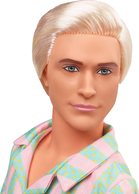 Кукла Барби Кен Раян Гослинг в роли Кена с доской для серфинга Barbie The Movie Ken JBJ54 - изображение 2
