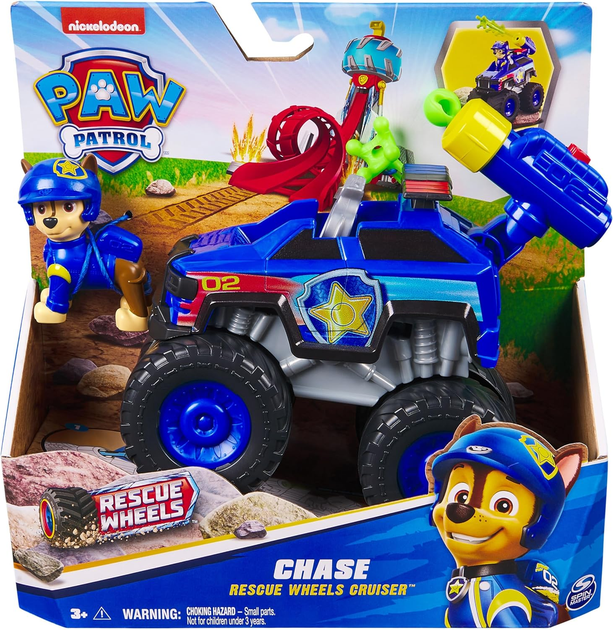 Щенячий патруль Чейз Великий рятувальний автомобіль Paw Patrol Chase's 6069302 - зображення 4