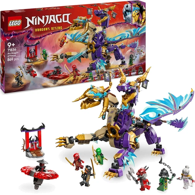 Конструктор Лего Ниндзяго Дуговой дракон концентрации фокуса Lego