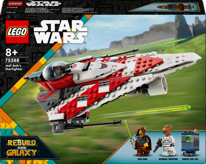 Лего Звездные войны Звездный истребитель джедая Боба Стар Варс Lego Star Wars 75388 - изображение 7