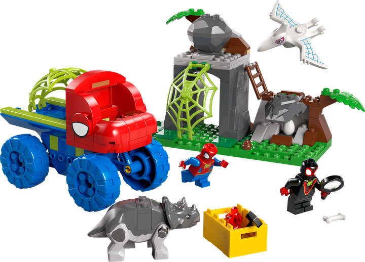 Лего Марвел Порятунок на диновсюдиході команди Спайді Lego Marvel Super Heroes 11199 - Фото 7 Лего Марвел Порятунок на диновсюдиході команди Спайді Lego Marvel Super Heroes 11199 - зображення 7
