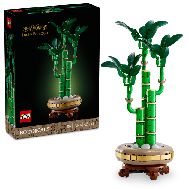 Лего Ботаника букет Бамбук счастья Цветочный декор LEGO Icons Botanicals 10344 - изображение 2