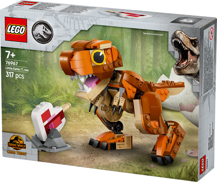 Конструктор Лего Джурасик Ворлд Малая Жорка тираннозавр Lego Jurassic World 76967 - изображение 7