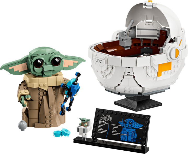 Лего Звездные войны малыш Грогу в летающей люльке Йода Стар Варс Lego Star Wars 75403 - изображение 6