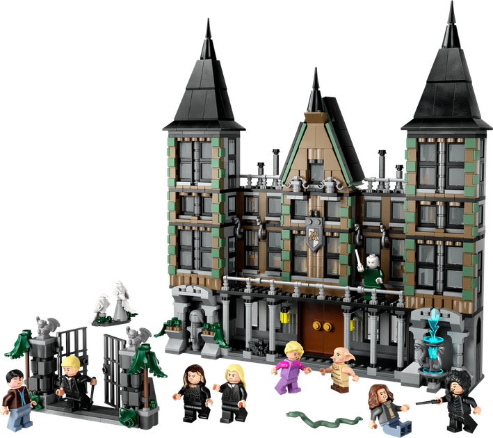Конструктор Лего Гарри Поттер Замок Поместье Малфоев Дом Lego Harry Potter 76453 - изображение 8