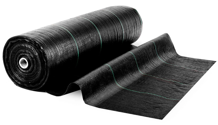 Agrotkanina ogrodowa Plonos + 100 szpilek 1.6 m x 100 m 90 g/m2 Czarna (5903890629083) - obraz 2