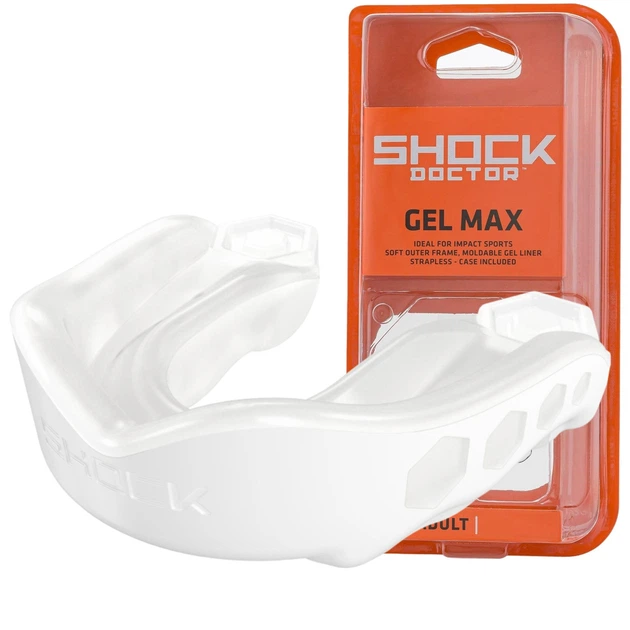 Капа Shock Doctor Gel Max дитяча (вік до 10р.) White (art. 6150-TC-YTR) - изображение 2