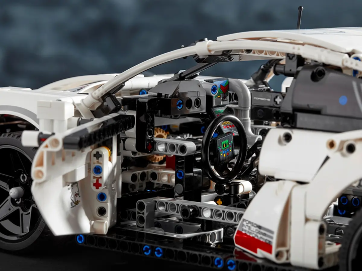 Конструктор спорткар PORSCHE 911 RSR гоночная машина 1580 детали (42096) - изображение 4