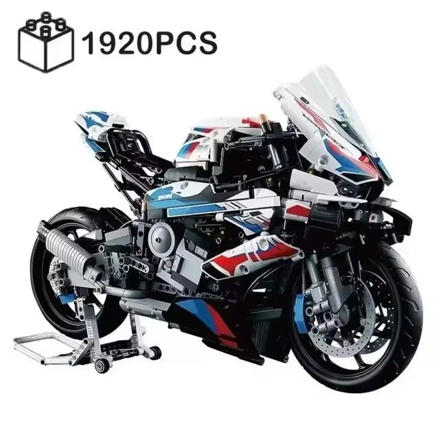 Конструктор BMW M 1000 RR мотоцикл 1920 деталей - изображение 2