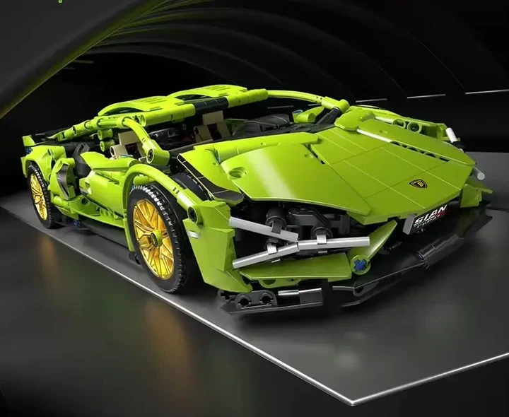 Конструктор Lamborghini Sián суперкар 1280 деталей - Фото 4 Конструктор Lamborghini Sián суперкар 1280 деталей - изображение 4