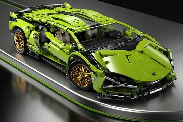 Конструктор Lamborghini Sián суперкар 1280 деталей - Фото 5 Конструктор Lamborghini Sián суперкар 1280 деталей - изображение 5