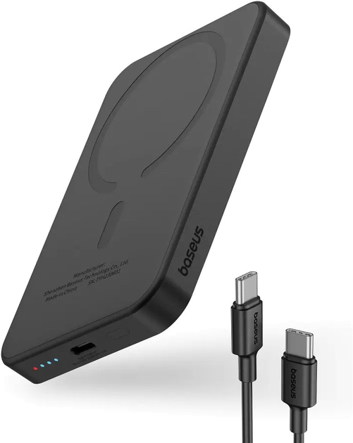 УМБ Baseus Magnetic Mini Wireless 5000mAh 20W Black (P10022107113-00) - зображення 6