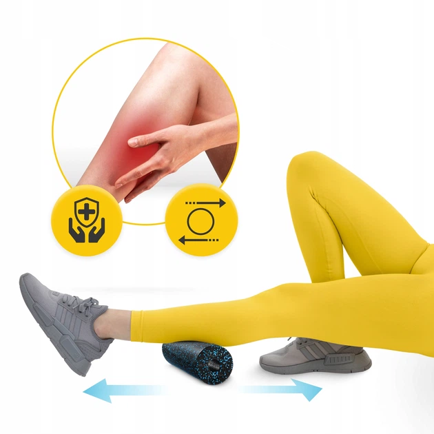 Масажний ролик 4FIZJO Mini Foam Roller 15 x 5.3 см (валик, роллер) Black/Blue (P-5907222931943) - Фото 5 Масажний ролик 4FIZJO Mini Foam Roller 15 x 5.3 см (валик, роллер) Black/Blue (P-5907222931943) - зображення 5