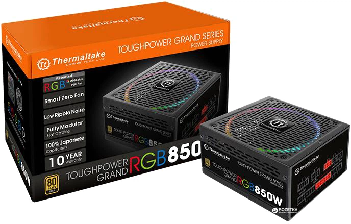 電源ユニット Thermaltake Tough Power Grand RGB 850W Toughpower Grand RGB 850W Gold Full Modular