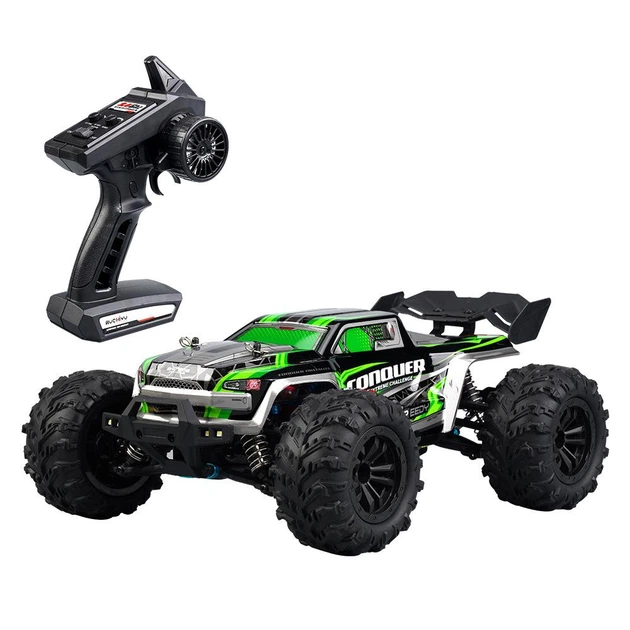 Радиоуправляемая машина Conquer RC WL Toys монстр-трак 4х4 38км/ч 1/16 Зелёный ( код: 16102G ) - Фото 1 Радиоуправляемая машина Conquer RC WL Toys монстр-трак 4х4 38км/ч 1/16 Зелёный ( код: 16102G ) - изображение 1