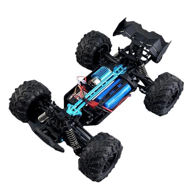 Радиоуправляемая машина Conquer RC WL Toys монстр-трак 4х4 38км/ч 1/16 Зелёный ( код: 16102G ) - Фото 3 Радиоуправляемая машина Conquer RC WL Toys монстр-трак 4х4 38км/ч 1/16 Зелёный ( код: 16102G ) - изображение 3