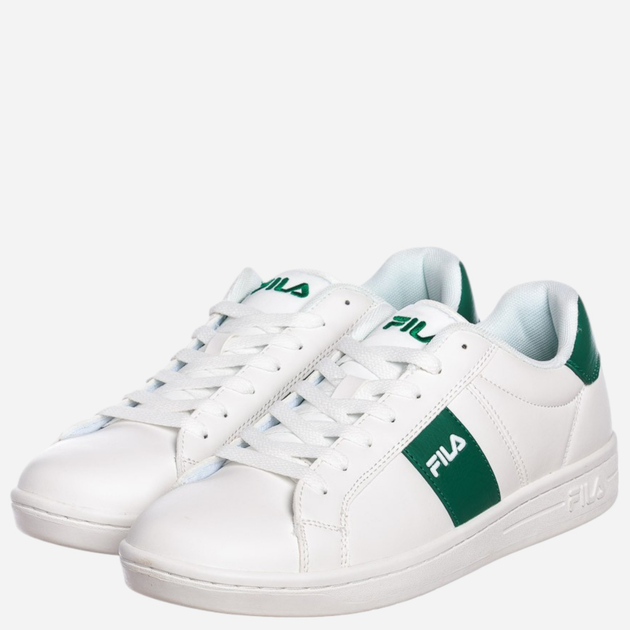 Чоловічі кеди низькі Fila Crosscourt Line FFM0298-13063 42 (9US) 27 см Білий/Зелений (8720905006991) - зображення 3