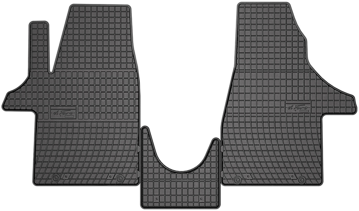 Dywaniki samochodowe Frogum El Toro Volkswagen Transporter T6.1 2019-2024 3 szt (5902643412842) - obraz 1