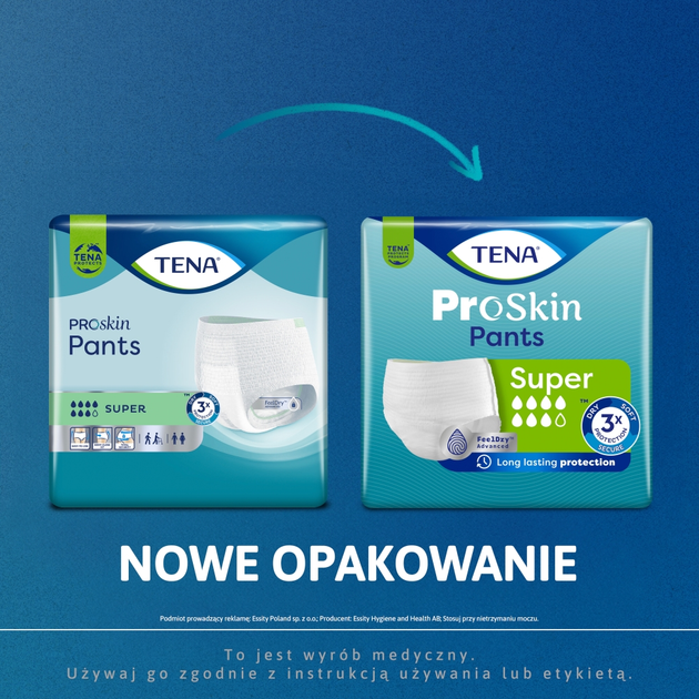 Трусики поглинаючі жіночі Tena Pants ProSkin super S 12 штук (7322542167991) - зображення 2