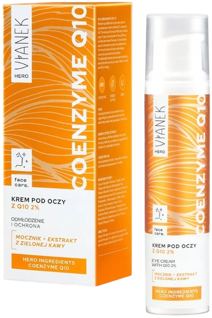 Krem pod oczy Vianek Hero Coenzyme Q10 2% 15 ml (5906657520975) - obraz 1