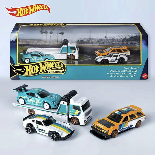 Zestaw pojazdów Hot Wheels Premium GMH39 HRT53 (6947731045365) - obraz 3