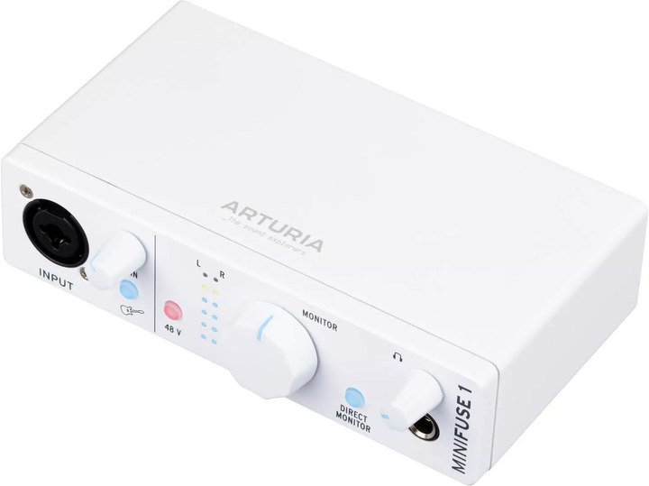 Аудиоинтерфейс Arturia MiniFuse 1 White - изображение 2