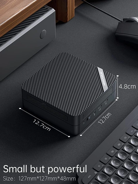 Мини ПК MINIS FORUM UM773 Lite / AMD Ryzen 7 7735HS / 2 х HDMI