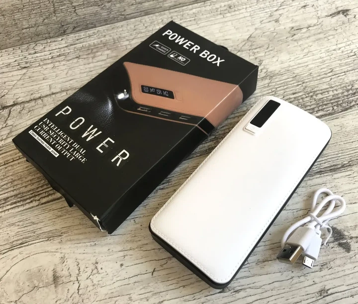 Портативний зарядний пристрій Power Box 30000mAh Power Bank для телефонів, для смартфонів - зображення 7