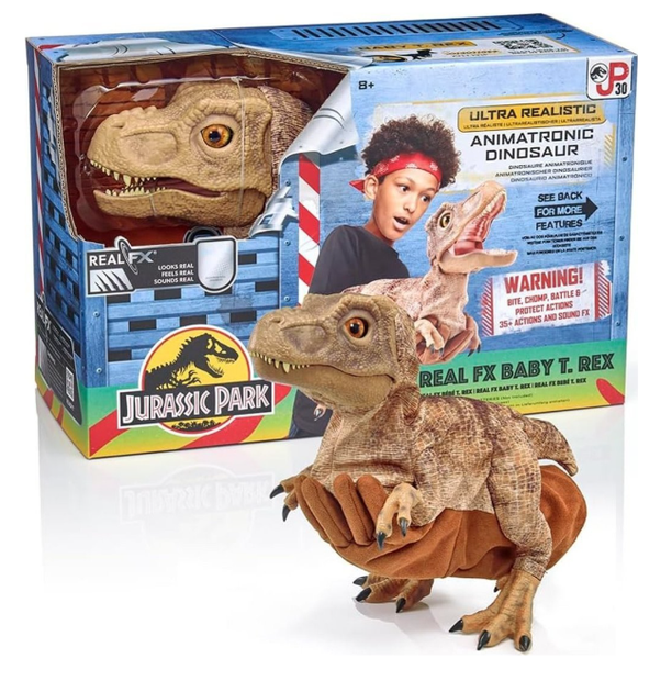 Інтерактивна іграшка Wow! Stuff Jurassic Park Real FX динозавр T-Rex (8414614010355) - зображення 2
