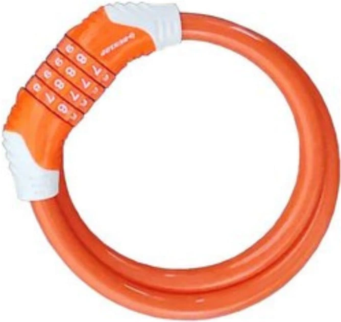 Велозамок кодовый Dunlop Combination Lock Красный (dl-com-lock-rd) - Фото 2 Велозамок кодовый Dunlop Combination Lock Красный (dl-com-lock-rd) - изображение 2