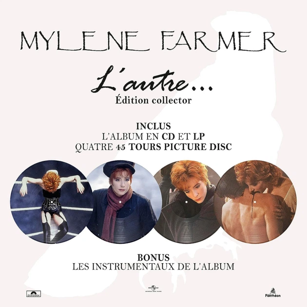 Вінілова платівка Mylene Farmer - L'Autre... [LP] [4x 7" 45 RPM Single] [2CD] - изображение 2