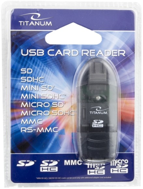 Czytnik kart Titanum SDHC USB (TA101K) - obraz 4