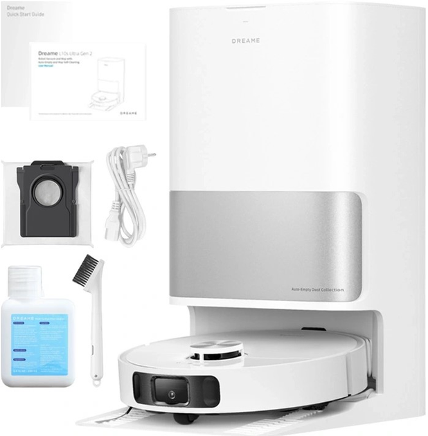 Robot sprzątający Dreame L10s Ultra Gen 2 Biały (RLL32SE) - obraz 2