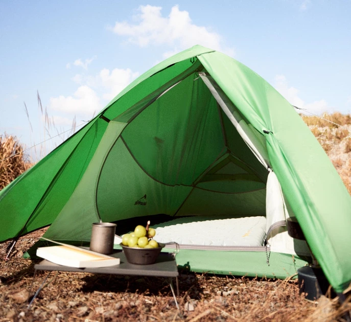 Namiot ultralekki jednoosobowy Naturehike Cloud Up Base 1 CNK2450WS032 Zielony 6927595798614 - obraz 10