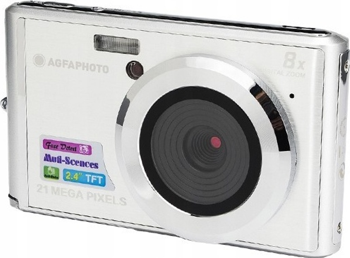 Aparat fotograficzny AGFA DC5200 Silver (3760265540754) - obraz 2