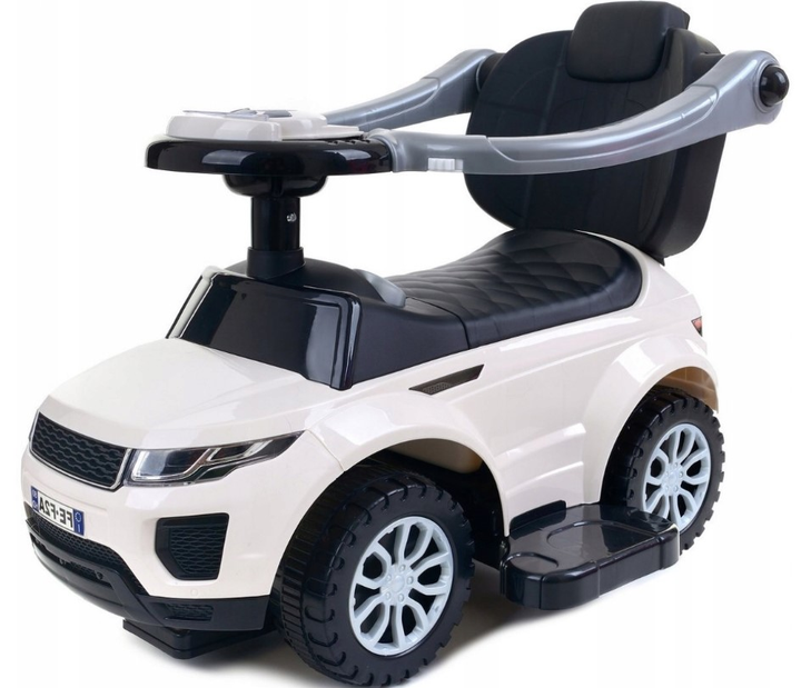 Толокар Lean Cars Sport Car Toddlers 614W 4 в 1 Білий (5902808155270) - зображення 5