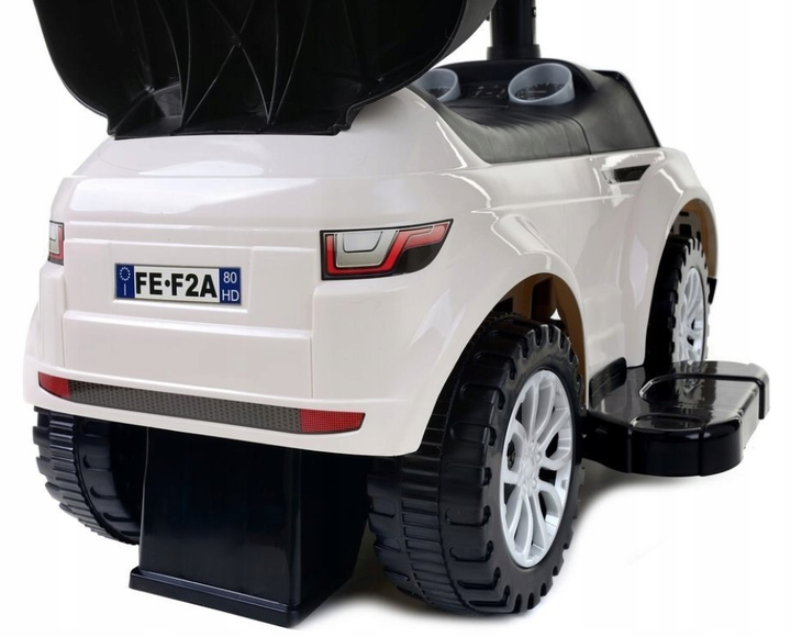 Толокар Lean Cars Sport Car Toddlers 614W 4 в 1 Білий (5902808155270) - зображення 12