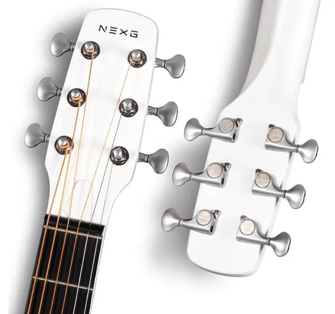 Электро-акустическая гитара Enya NEXG 2 White Deluxe - Фото 4 Электро-акустическая гитара Enya NEXG 2 White Deluxe - изображение 4