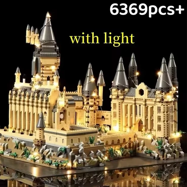 Конструктор Гарри Поттер Замок Хогвартс 6369 деталей с LED подсветкой Harry Potter - изображение 6