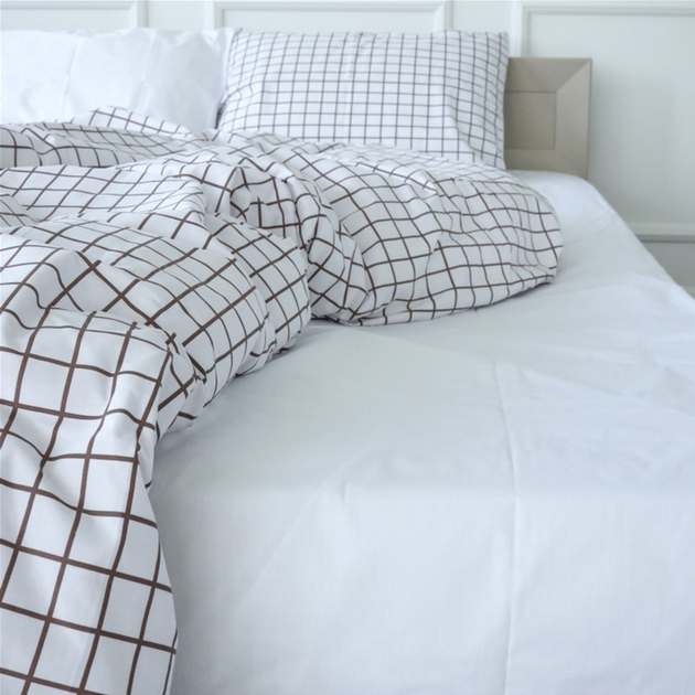 Простирадло MirSon Бязь 17-4813 Martinhi 220x240 см від Rozetka на платформі USKIDKA Акція на Простирадло MirSon Бязь 17-4813 Martinhi 220x240 см від Rozetka