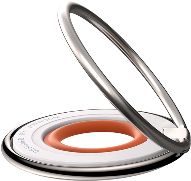 Uchwyt-pierścień na smartfon Joyroom JR-ZS383 Magnetic Phone Holder Orange (6941237121073) - obraz 4