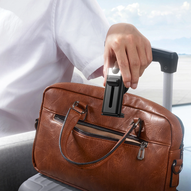 Тримач для телефона JOYROOM JR-ZS413 Magnetic Travel Phone Holder Black (6956116717827) - зображення 11