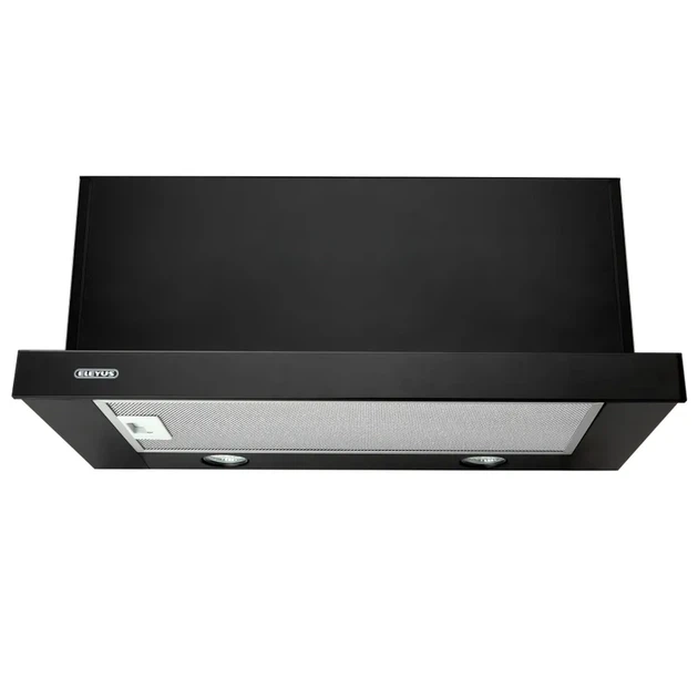 Витяжка кухонна ELEYUS Storm G 1200 LED SMD 60 BL 226Вт, 1200 м³/год, телескопічна, чорна (витяжка ELEYUS, телескопічна) - изображение 4