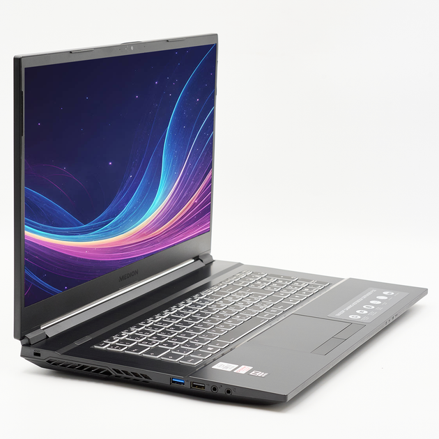Ігровий ноутбук 17,3" Medion (Lenovo Group) Erazer Defender P10 Intel Core i5-10300H RAM 16 ГБ SSD 1 ТБ Nvidia RTX 2060, 6 ГБ 144Гц Win10 б/в (4101) - зображення 3