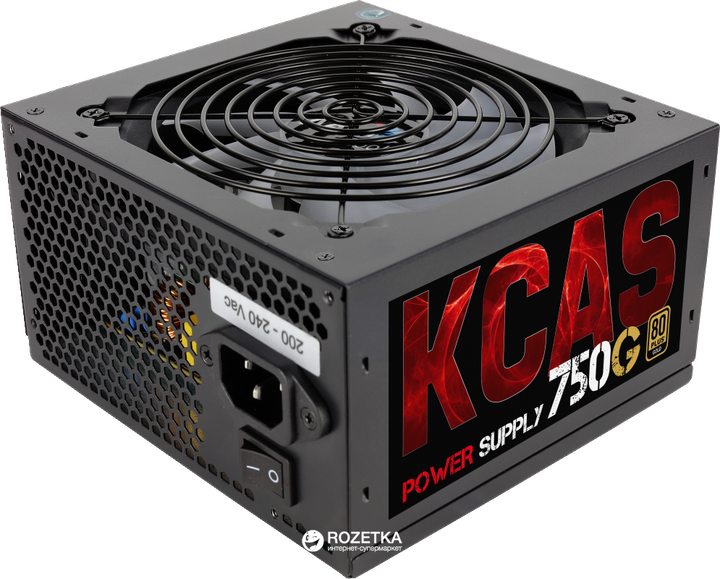 Блок живлення Aerocool KCAS-750G 750W - Фото 10 Блок живлення Aerocool KCAS-750G 750W - зображення 10