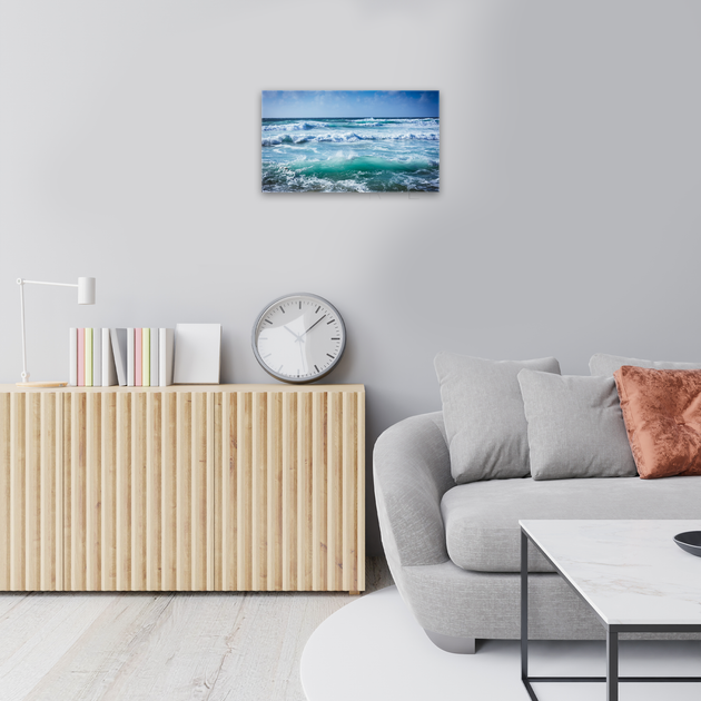 Картина на металле с текстурным принтом (61*30,5 см) Ocean (00000000000138943) - Фото 2 Картина на металле с текстурным принтом (61*30,5 см) Ocean (00000000000138943) - изображение 2