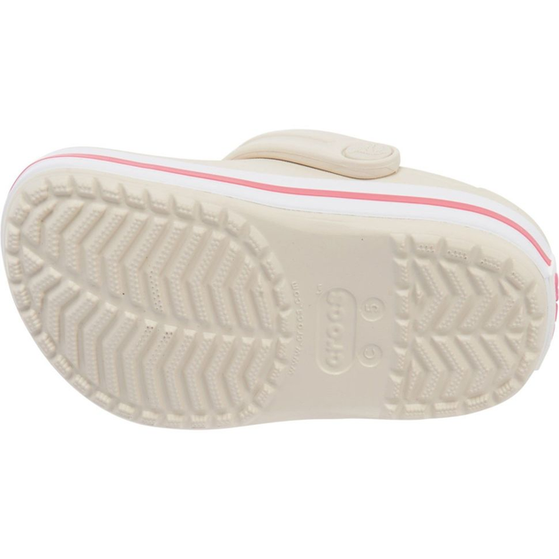 Дитячі крокси для дівчинки Crocs Crocband Clogs Stucco/Melon (29/30, бежевий) - Фото 13 Дитячі крокси для дівчинки Crocs Crocband Clogs Stucco/Melon (29/30, бежевий) - изображение 13
