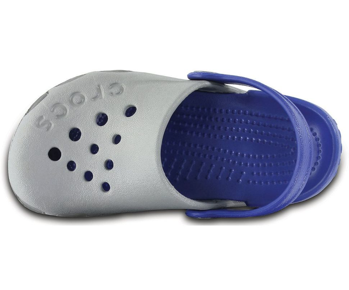 Дитячі крокси-сабо для хлопчика Crocs Electro Clog Smoke/Cerulean (26/27, сірий) - изображение 6