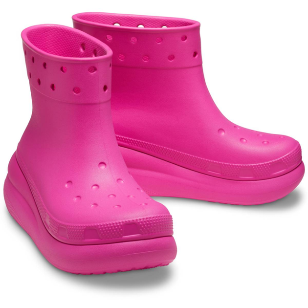 Жіночі гумові чоботи Crocs Crush Rain Boot Juice (36, яскраво-розовий) - Фото 1 Жіночі гумові чоботи Crocs Crush Rain Boot Juice (36, яскраво-розовий) - зображення 1